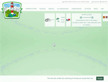 Tablet Screenshot of campingelfaro.com